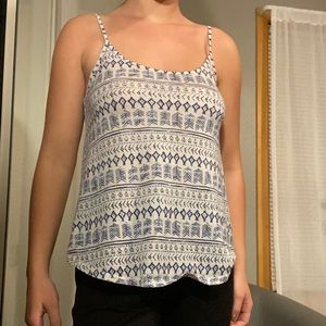 Patterned tank top